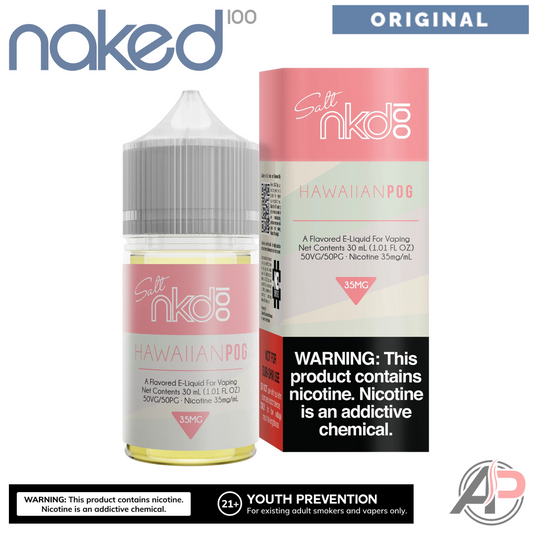 Naked 100 Hawaiian Pog Salt Nicotine E-Liquid 30mL