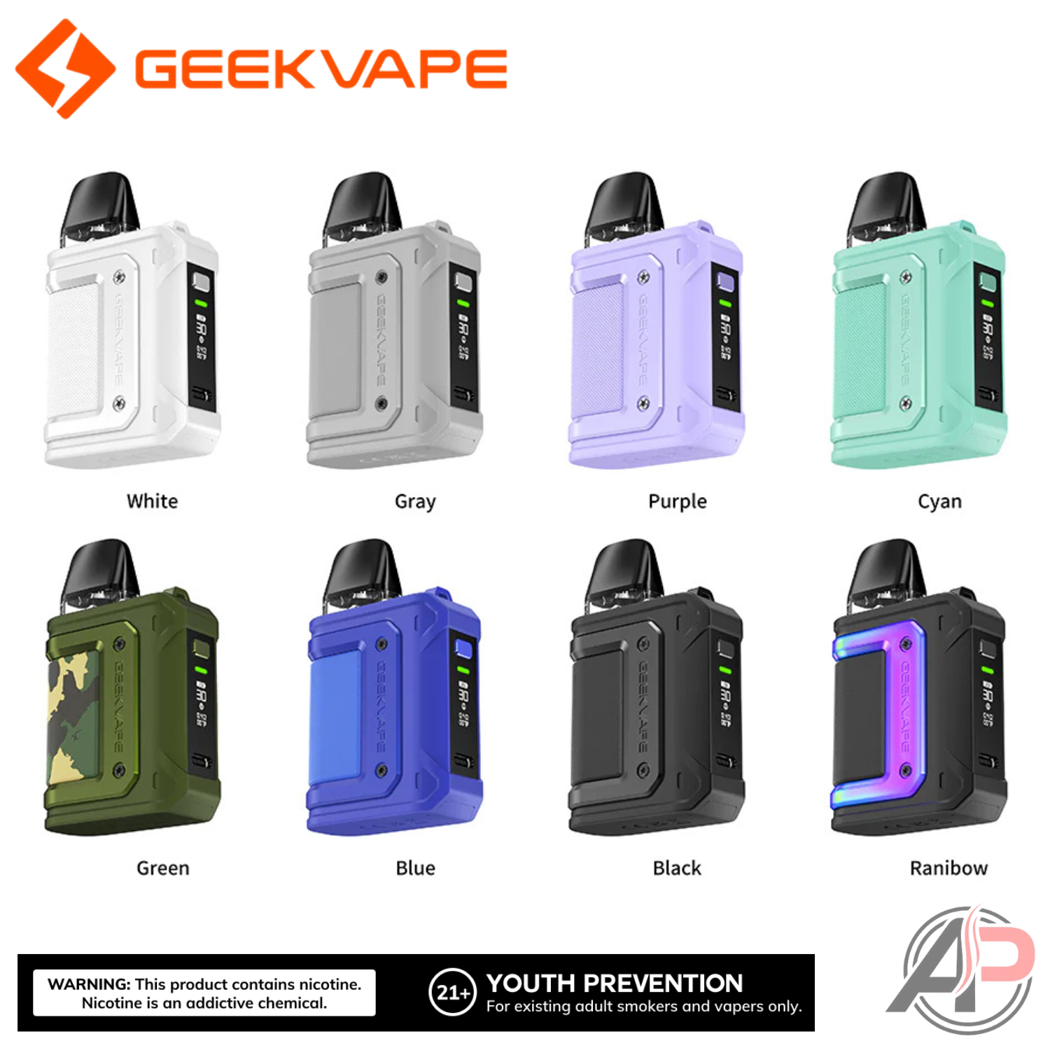 Geek Vape Aegis Hero Q 30W Pod System Starter Kit Device