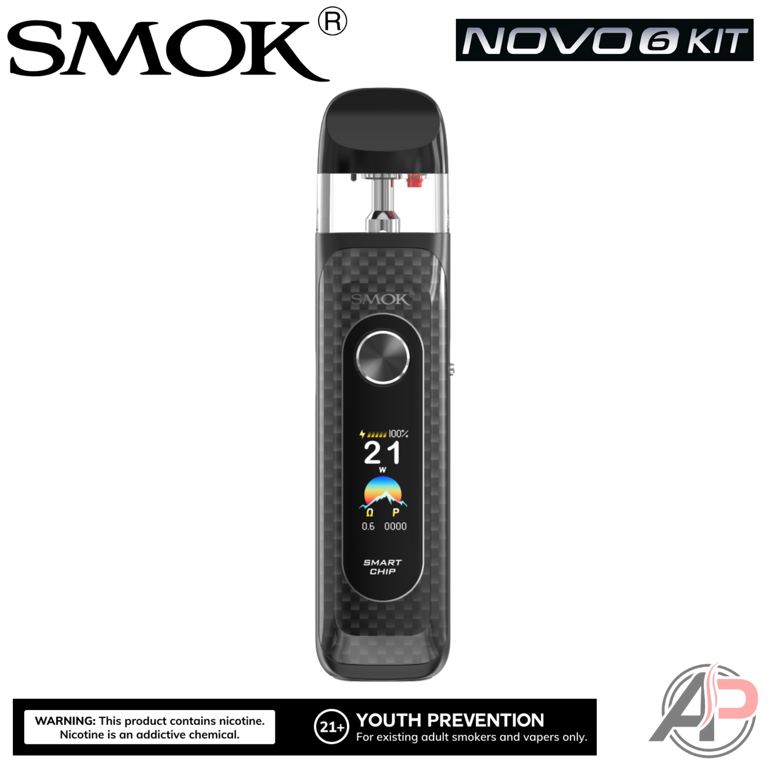 Smok Novo 6 Pod System Starter Kit Device Apvs Smok Novo 6 Pod System Starter Kit Device Apvs