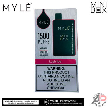 Myle Mini Box 1500 Puffs Disposable Vape Device