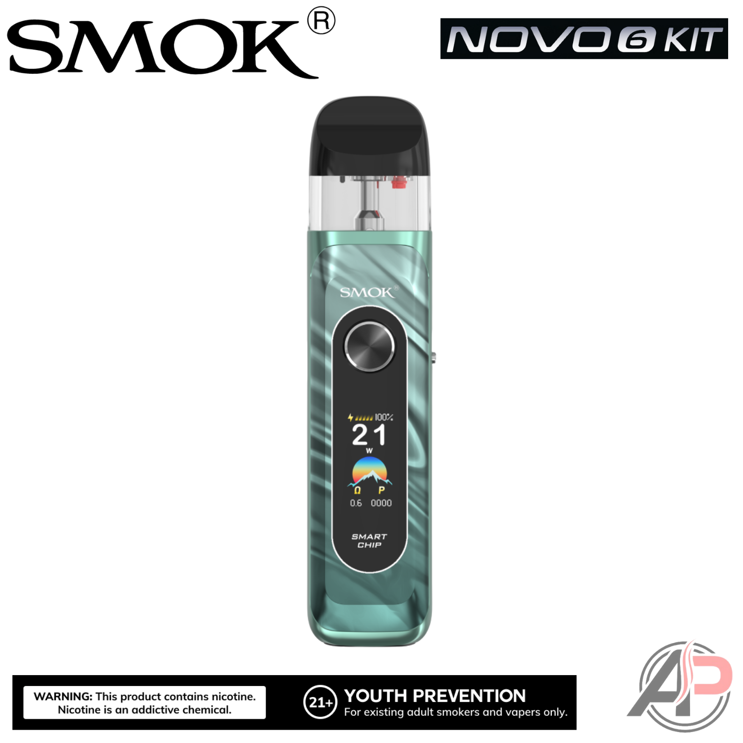 Smok Novo 6 Pod System Starter Kit Device