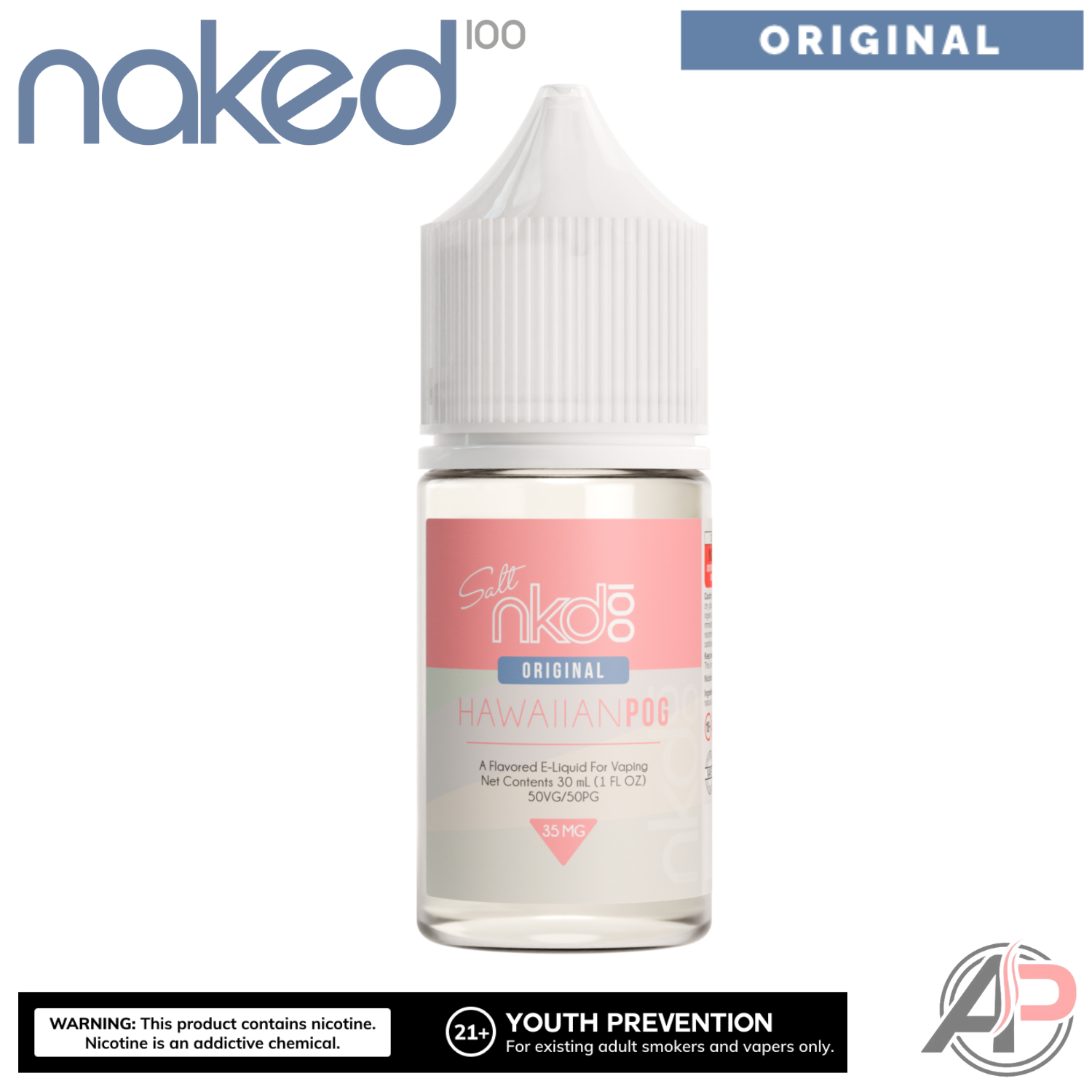 Naked 100 Hawaiian Pog Salt Nicotine E-Liquid 30mL