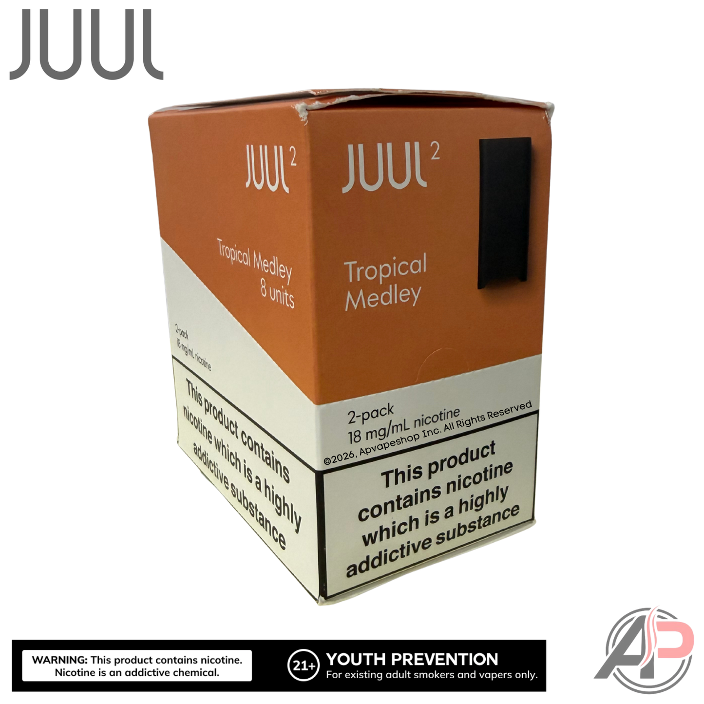 JUUL Pods Menthol Wholesale Case Juul 2 EU - Tropical Medley 1.8% (8 Packs 2 Pods Per Pack)