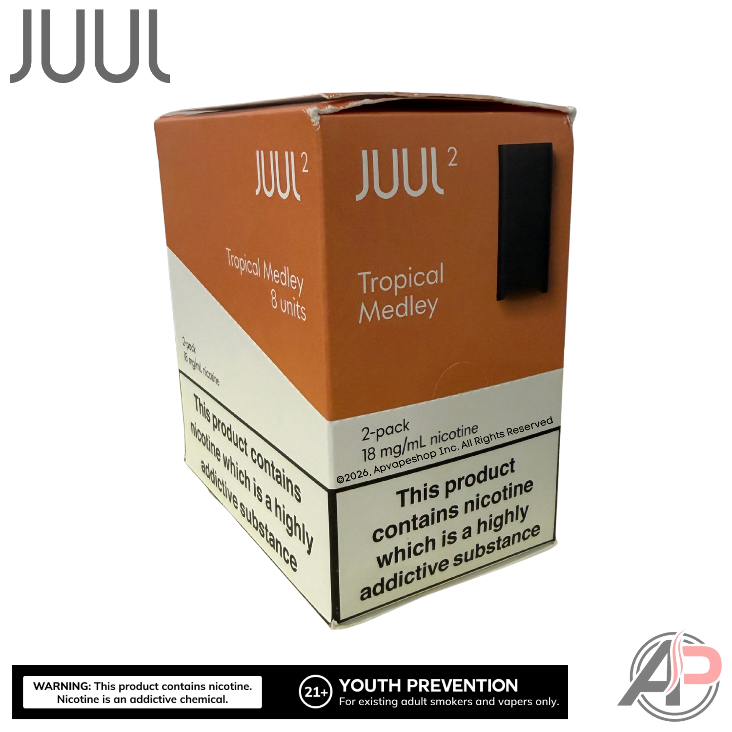 JUUL Pods Menthol Wholesale Case Juul 2 EU - Tropical Medley 1.8% (8 Packs 2 Pods Per Pack)