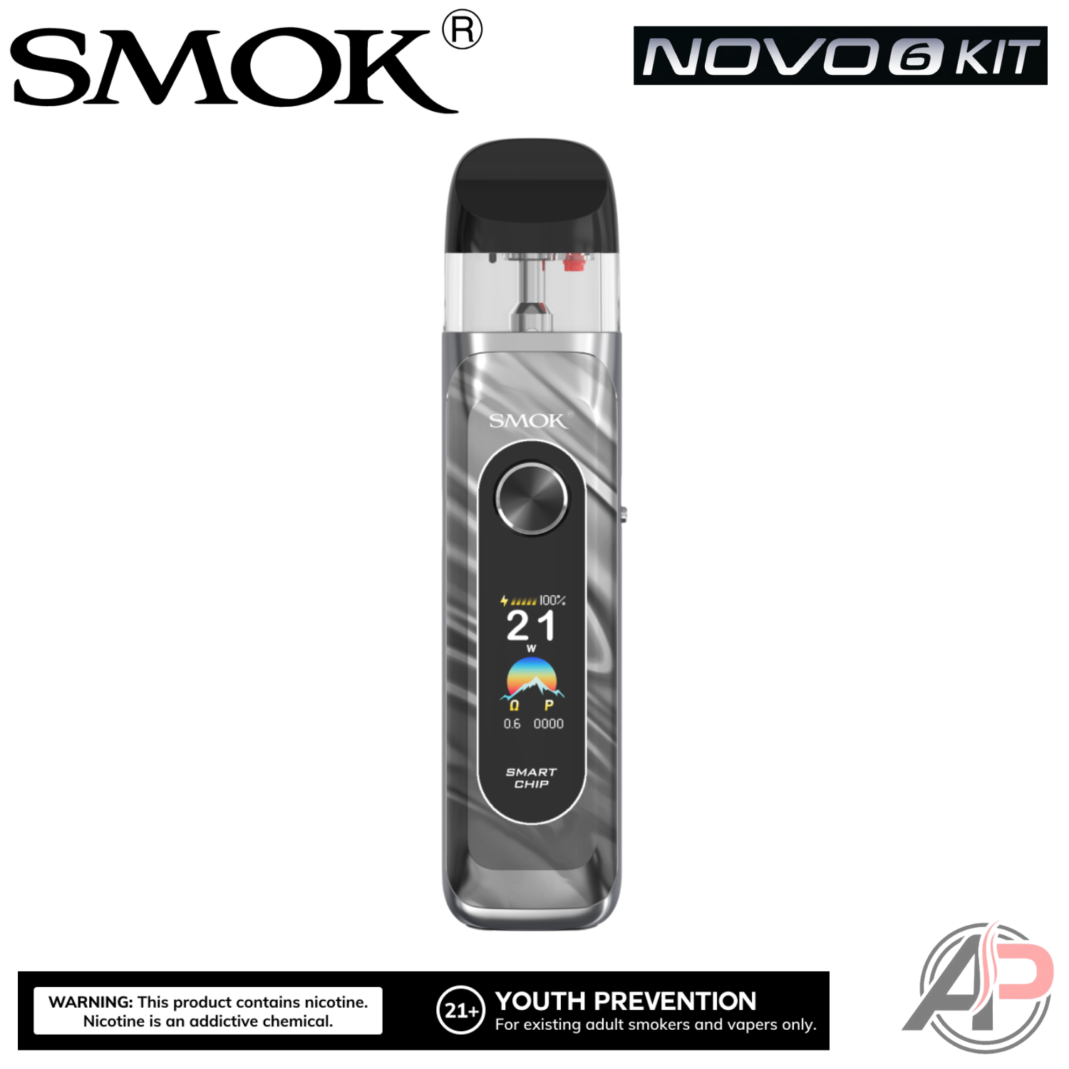 Smok Novo 6 Pod System Starter Kit Device Apvs Smok Novo 6 Pod System Starter Kit Device Apvs