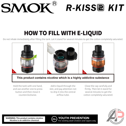 Smok R-Kiss 2 200w Box Mod Starter Kit Device
