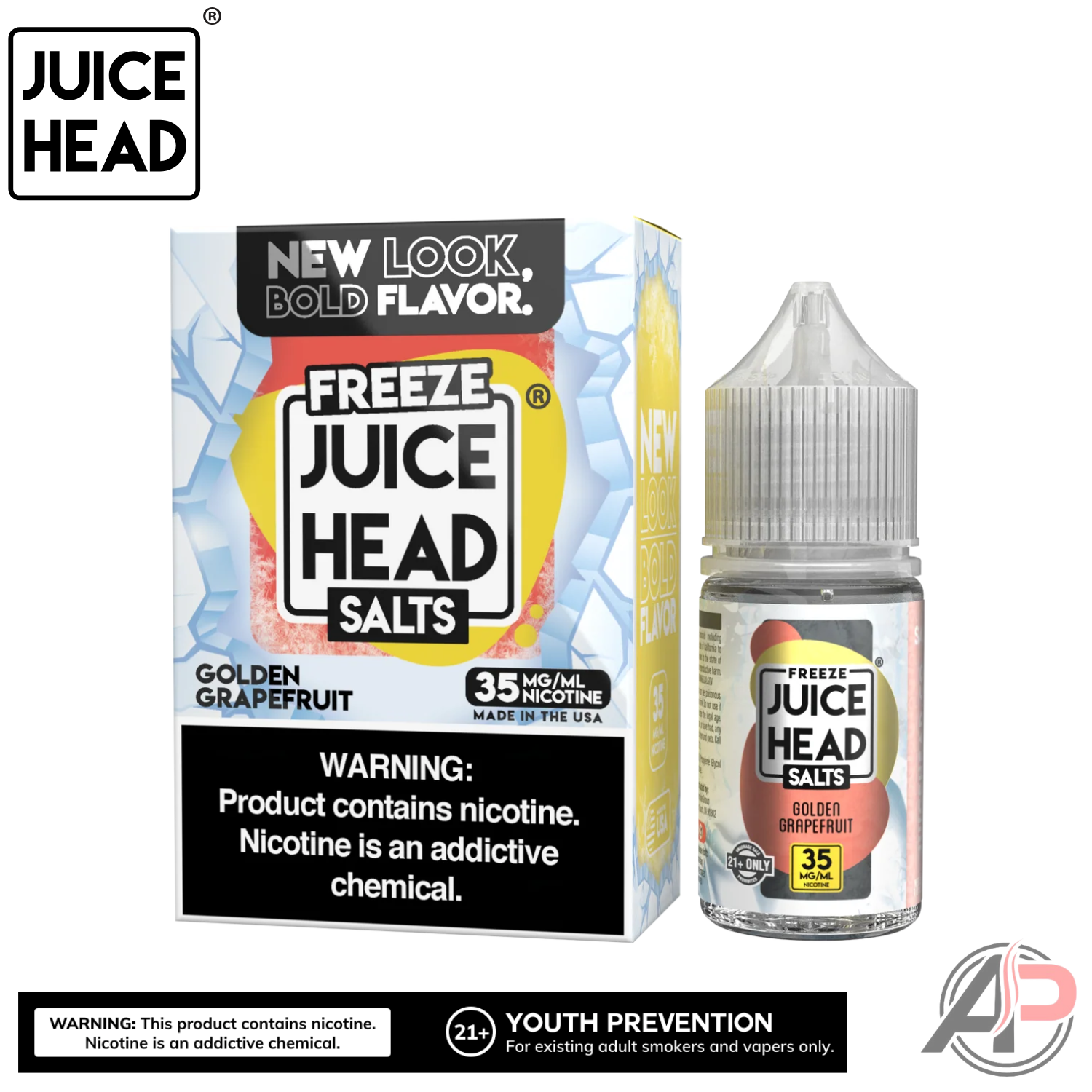 Juice Head Pineapple Grapefruit Freeze E-Liquid 100mL