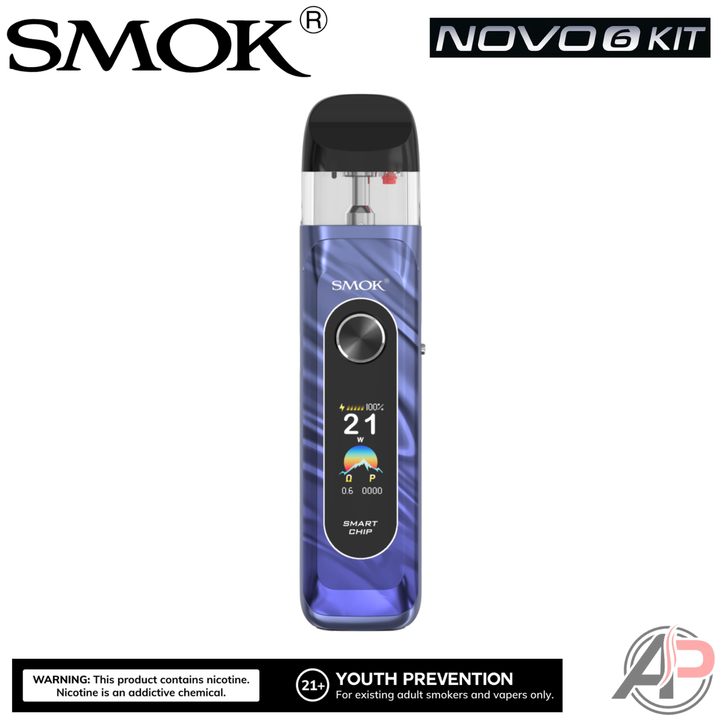Smok Novo 6 Pod System Starter Kit Device