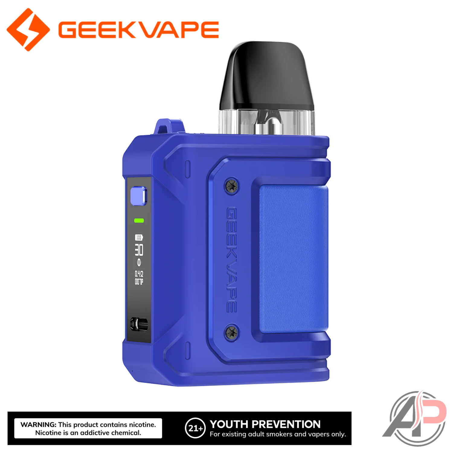 Geek Vape Aegis Hero Q 30W Pod System Starter Kit Device Apvs Geek Vape Aegis Hero Q 30W Pod System Starter Kit Device Apvs