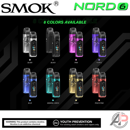 Smok Nord 6 80w Pod System Starter Kit Device