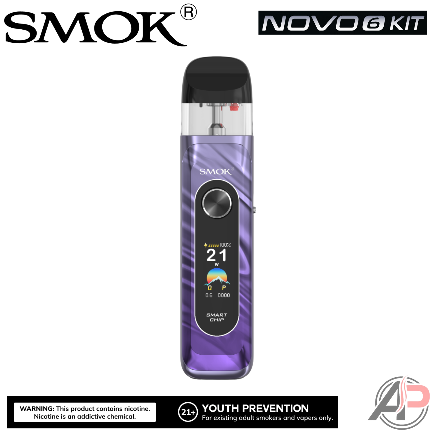 Smok Novo 6 Pod System Starter Kit Device Apvs Smok Novo 6 Pod System Starter Kit Device Apvs