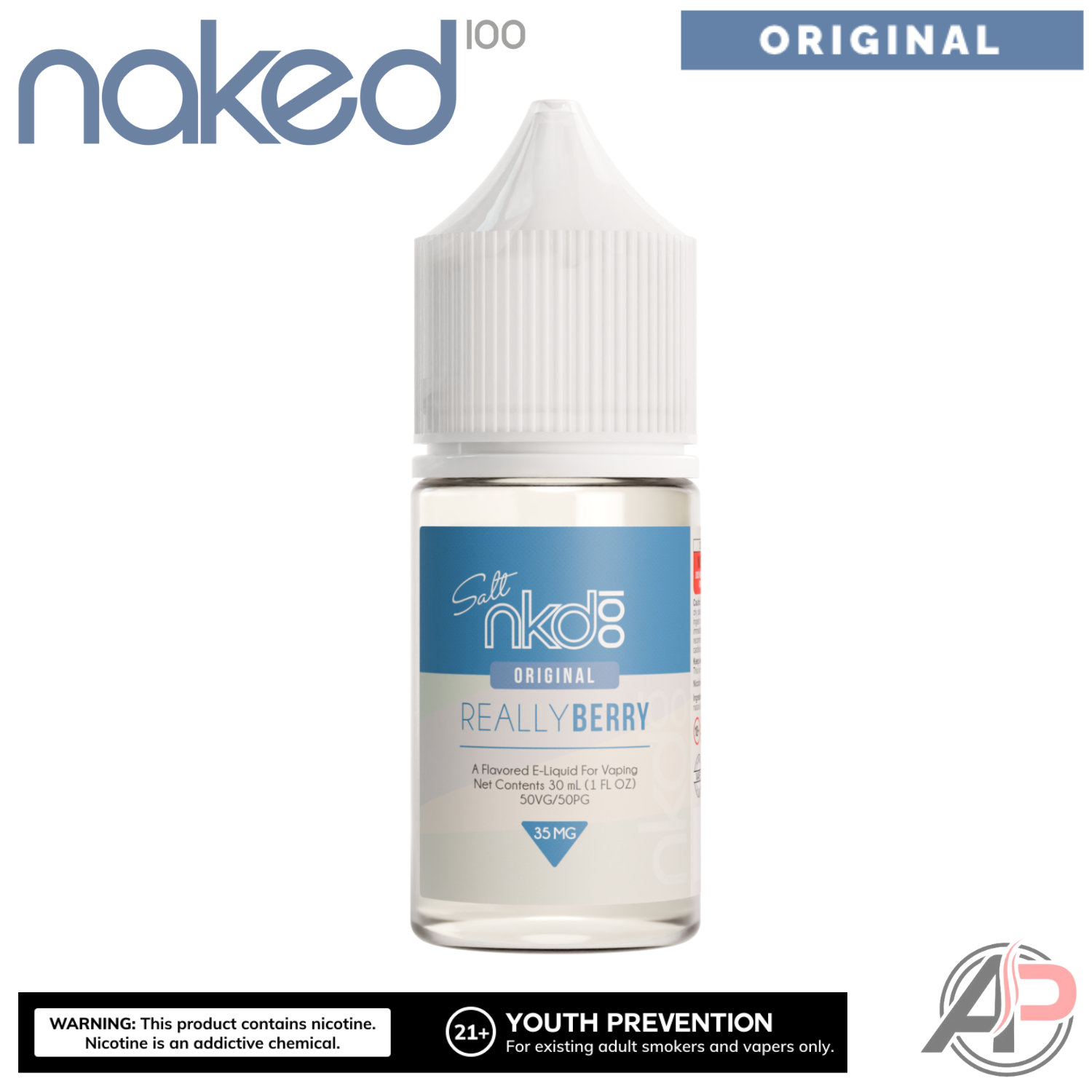 Naked 100 Really Berry Salt Nicotine E-Liquid 30mL Apvs Naked 100 Really Berry Salt Nicotine E-Liquid 30mL Apvs