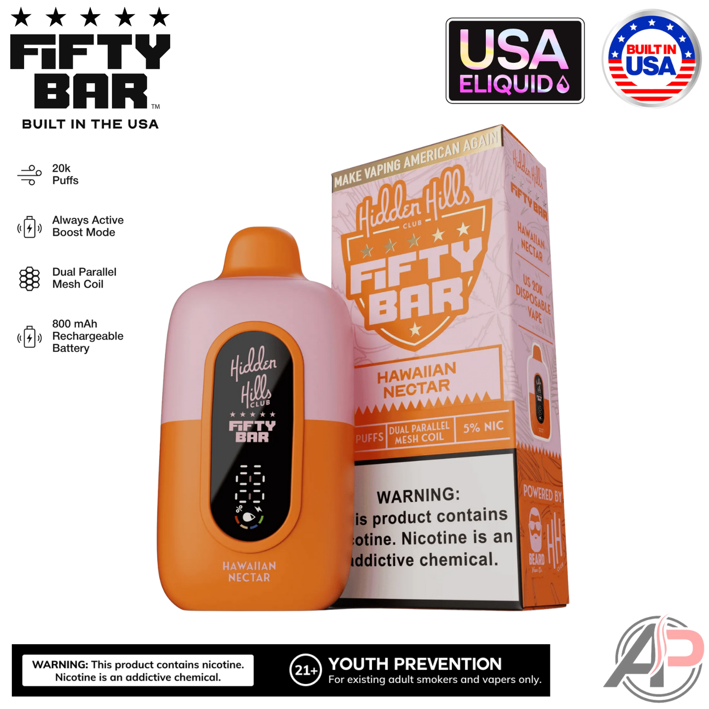 Fifty Bar V2 20000 Puffs Disposable Vape Device