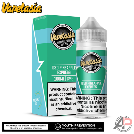 Vapetasia Iced Pineapple Express E-Liquid 100mL