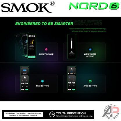 Smok Nord 6 80w Pod System Starter Kit Device