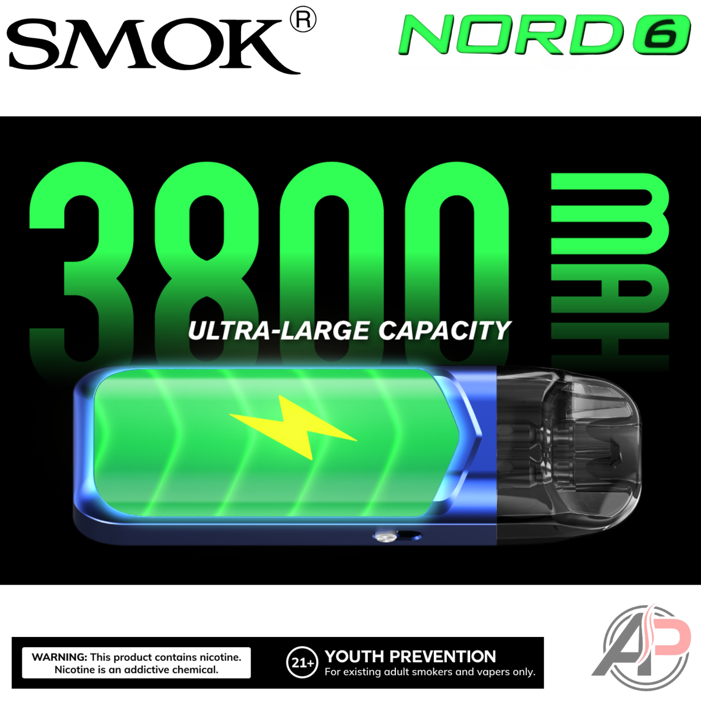 Smok Nord 6 80w Pod System Starter Kit Device