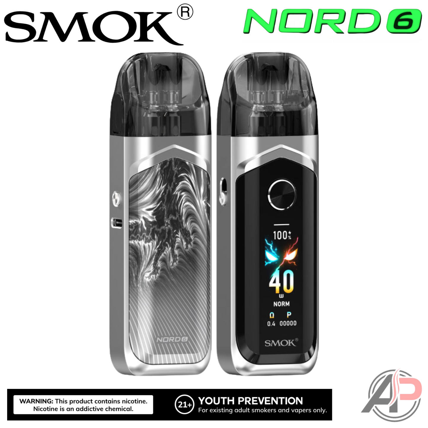 Smok Nord 6 80w Pod System Starter Kit Device