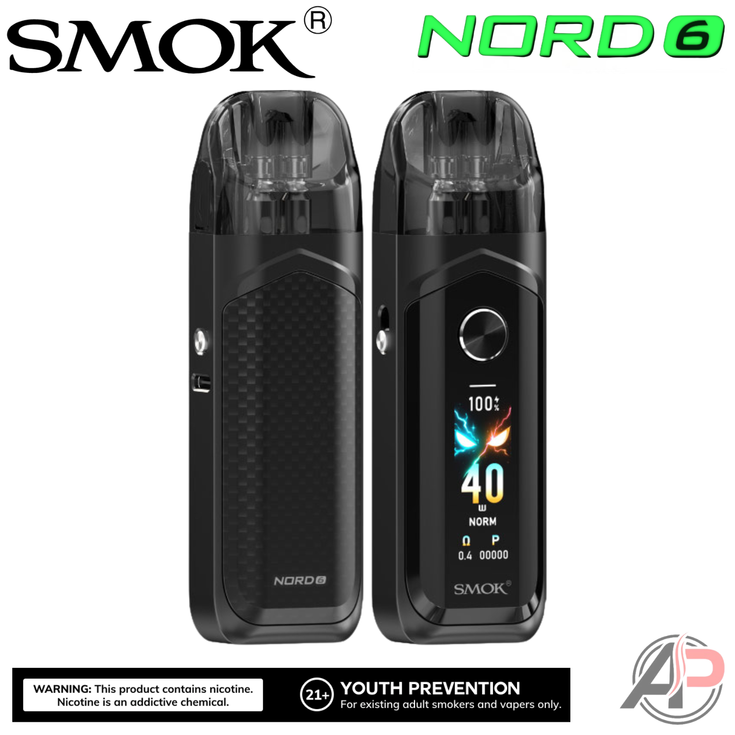 Smok Nord 6 80w Pod System Starter Kit Device