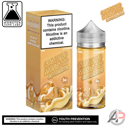 Butterscotch E-Liquid By Custard Monster Vape Labs 100mL