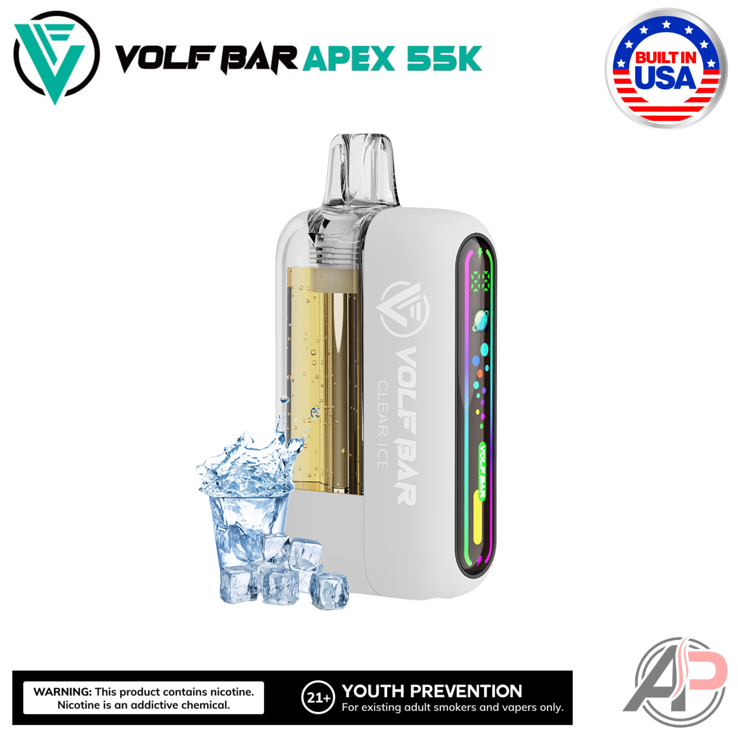 Volf Bar Apex 55,000 Puffs Disposable Vape Device