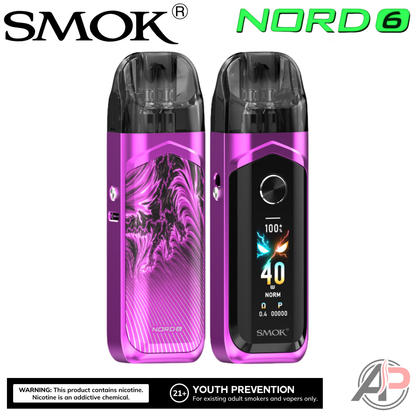 Smok Nord 6 80w Pod System Starter Kit Device
