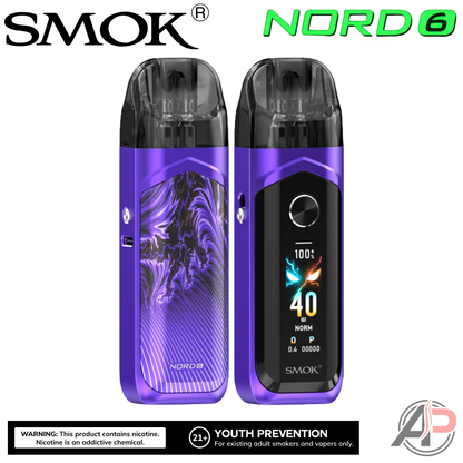 Smok Nord 6 80w Pod System Starter Kit Device
