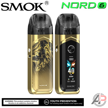 Smok Nord 6 80w Pod System Starter Kit Device