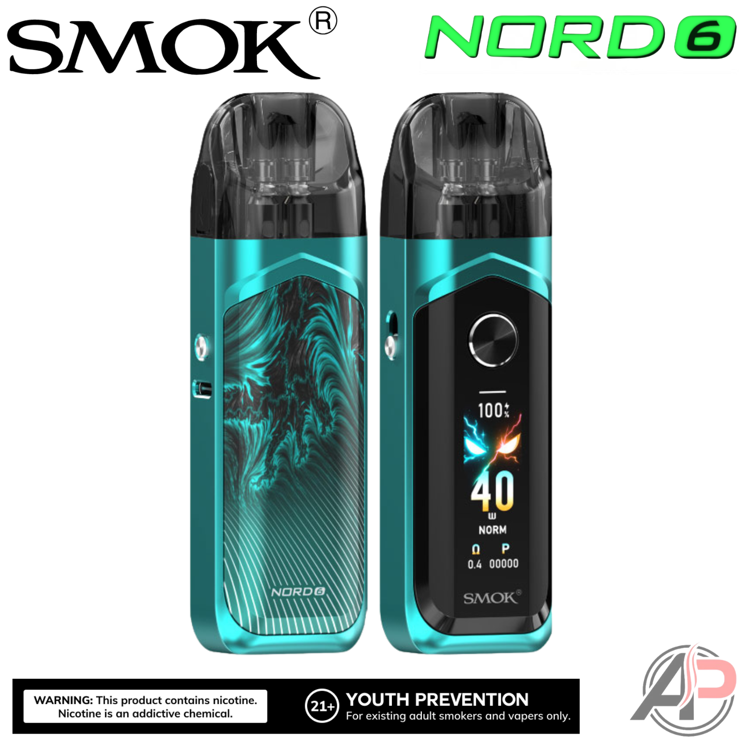Smok Nord 6 80w Pod System Starter Kit Device