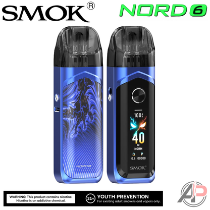 Smok Nord 6 80w Pod System Starter Kit Device