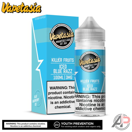 Vapetasia Killer Fruits Iced Blue Razz E-Liquid 100mL