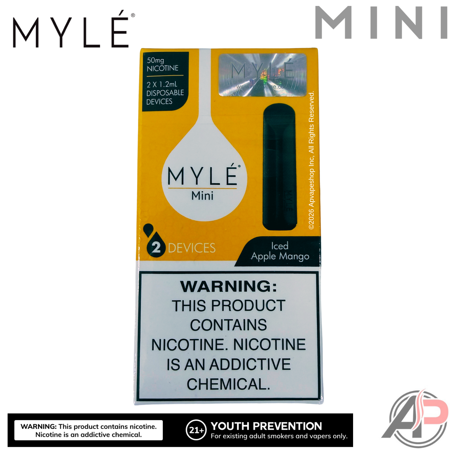 Myle Mini Disposable Vape Device
