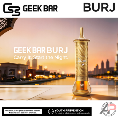 Geek Bar Burj 80K Puffs Hookah Disposable Vape Device