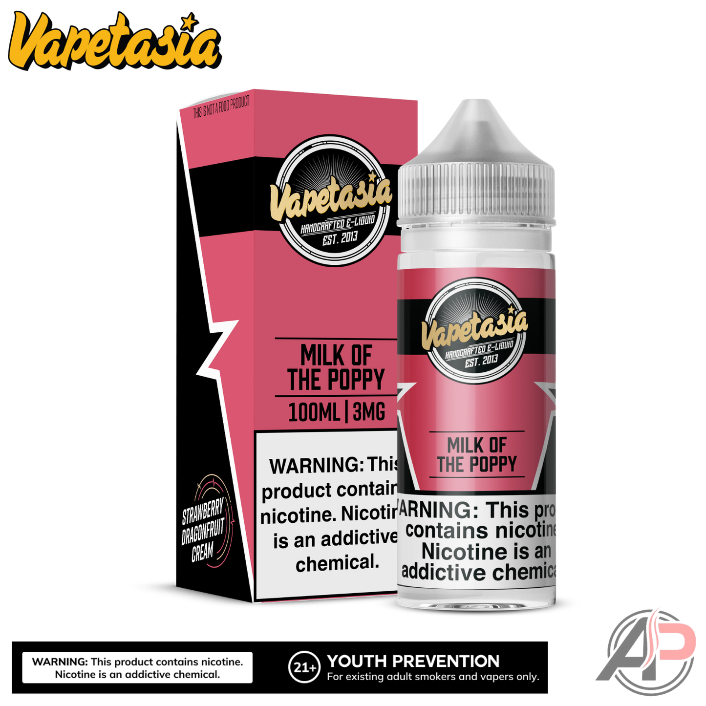 Vapetasia Milk Of The Poppy 100mL E-Liquid