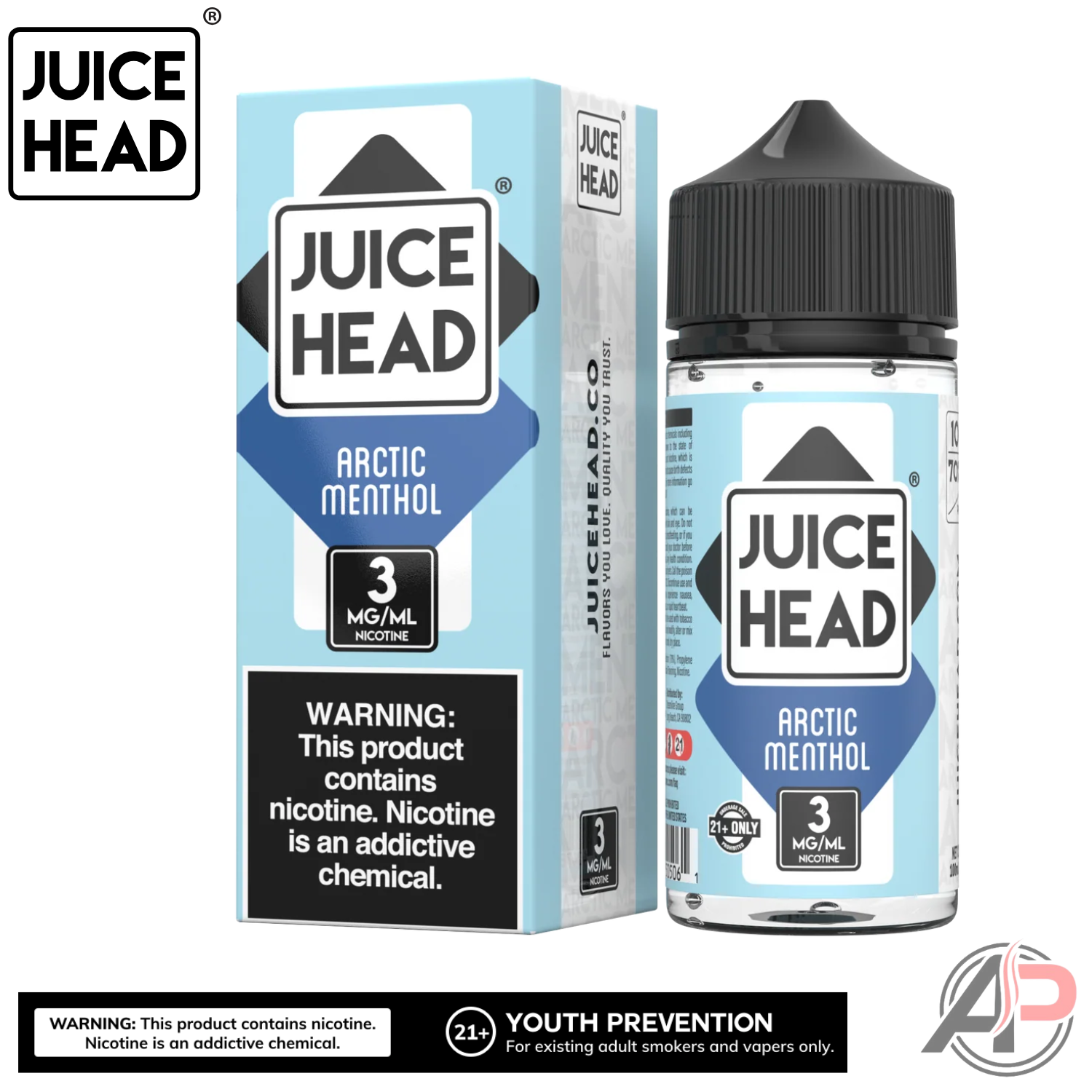 Juice Head Arctic Menthol E-Liquid 100mL