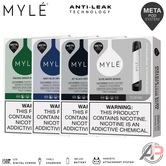 MYLE Vape Disposables - Top Flavors Apvs MYLE Vape Disposables - Top Flavors Apvs