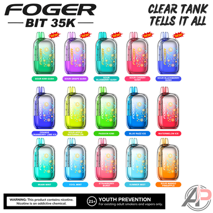 Foger Bit 35k Puffs Disposable Vape Device
