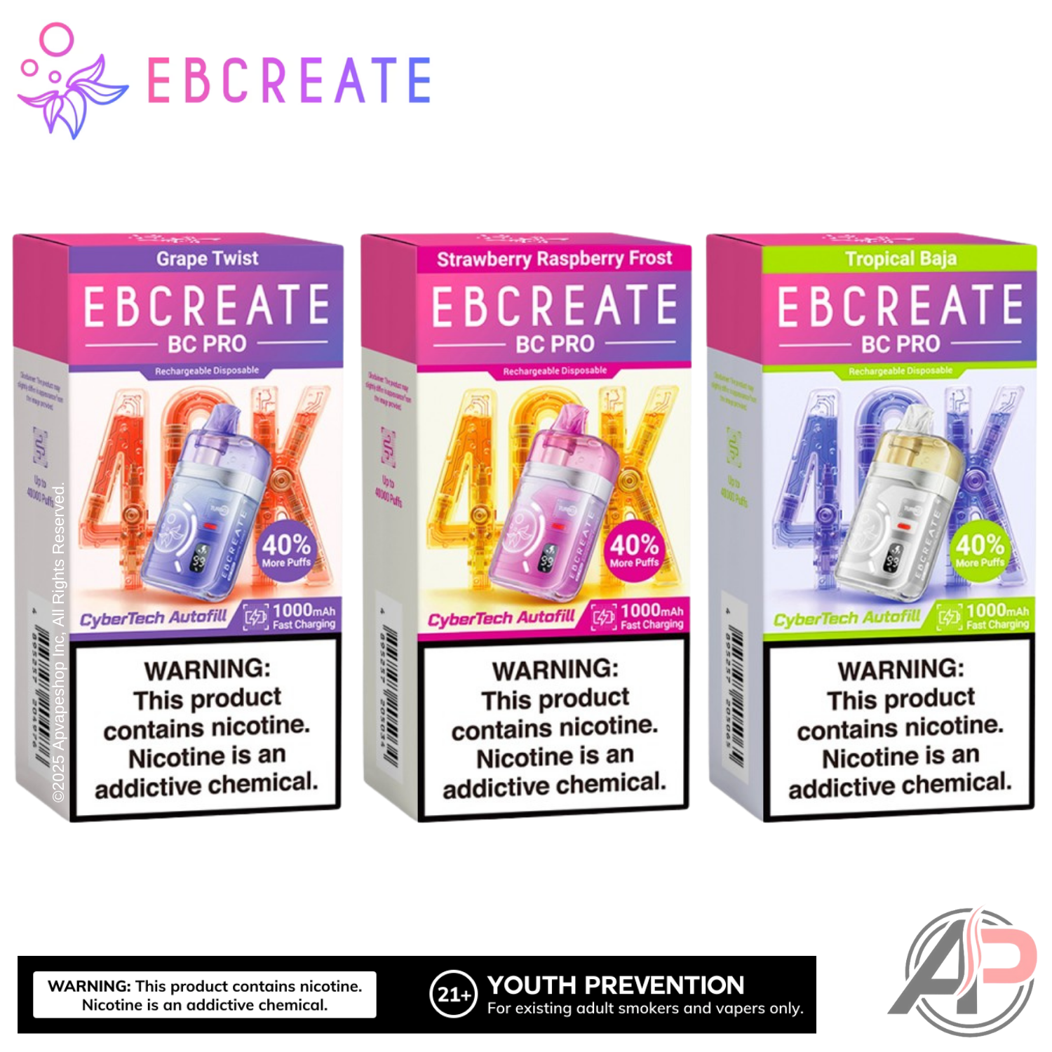 Ebcreate BC Pro 40000 Puffs Disposable Vape Device