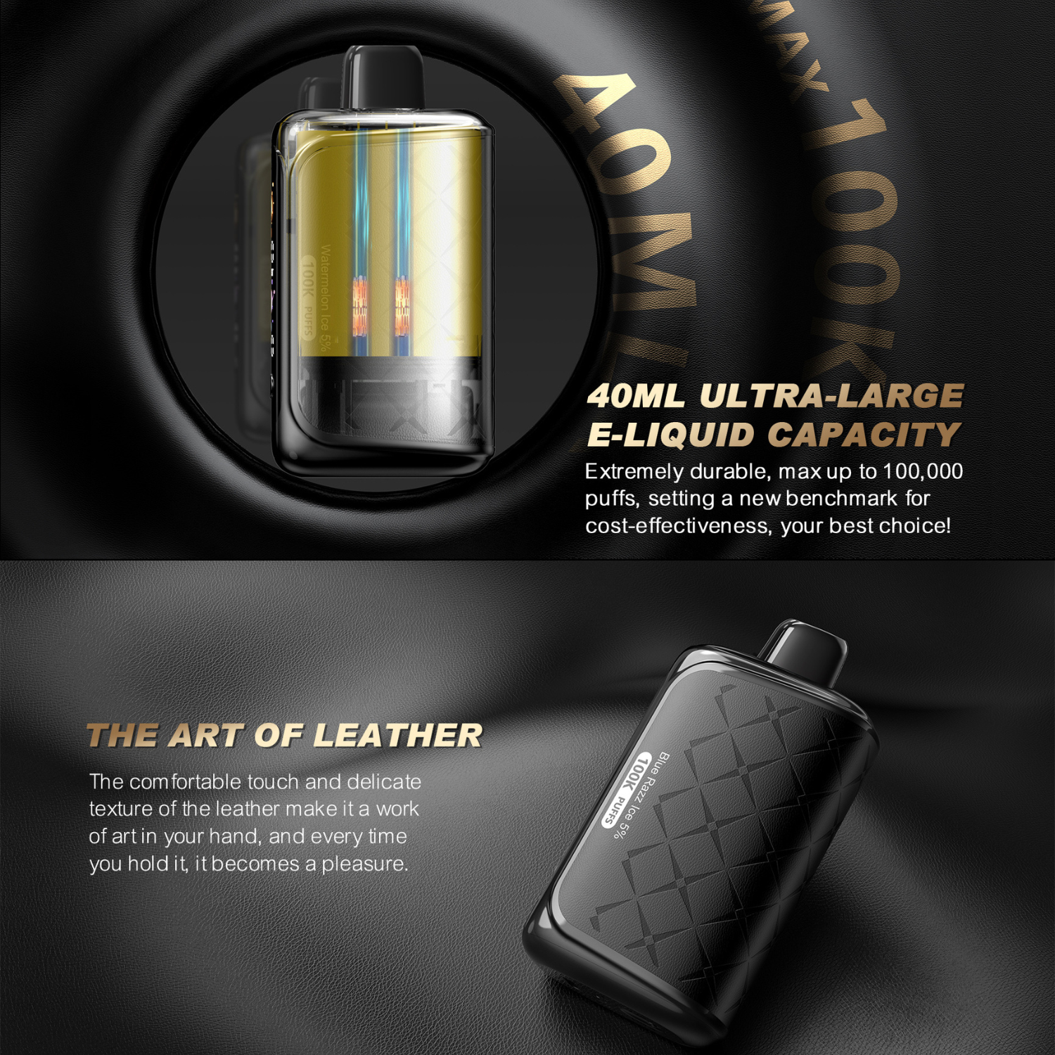 HorizonTech Max 100k Puffs Disposable Vape Device