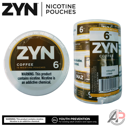 Zyn Nicotine Pouches Coffee 6mg