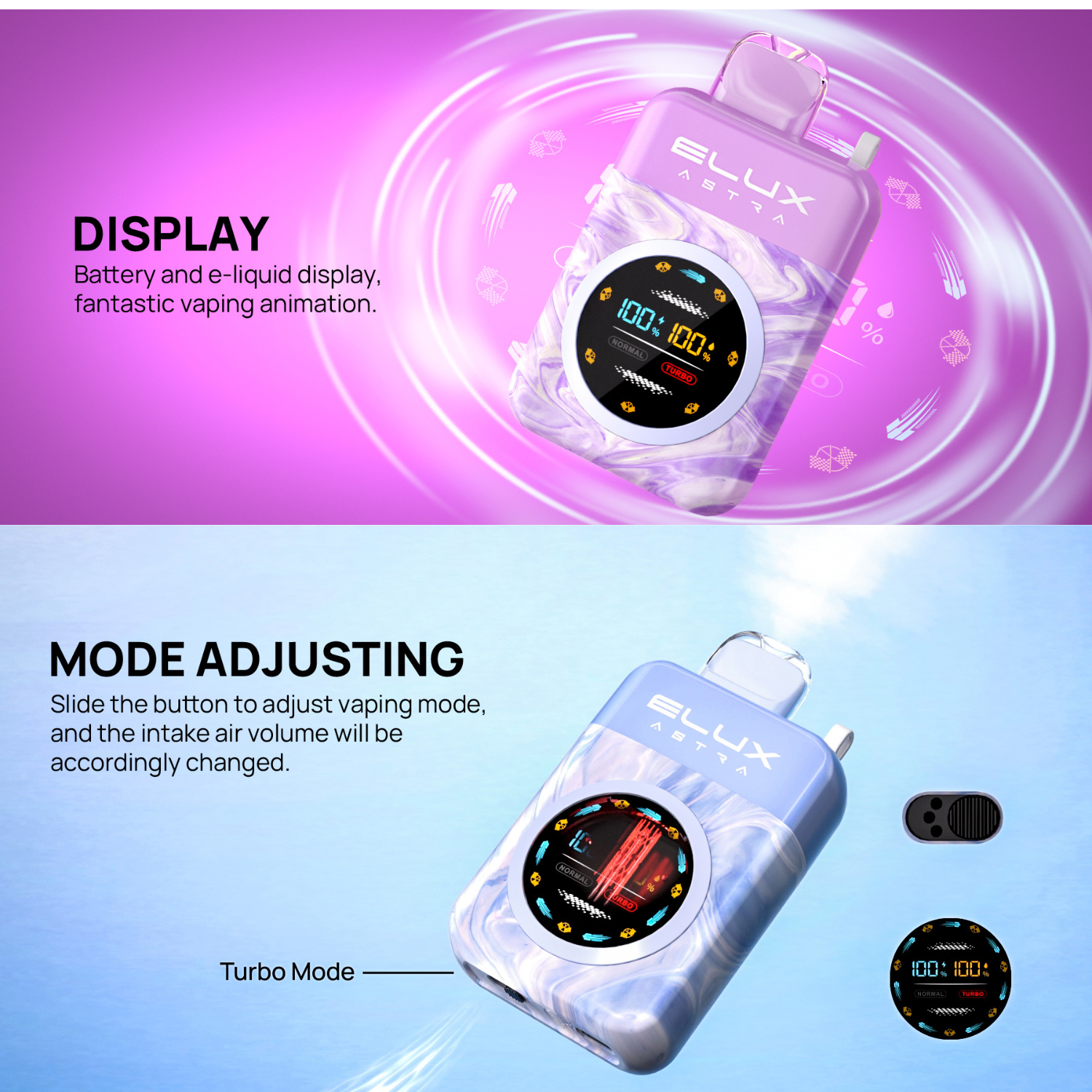 Elux Astra 50000 Puffs Disposable Vape Device