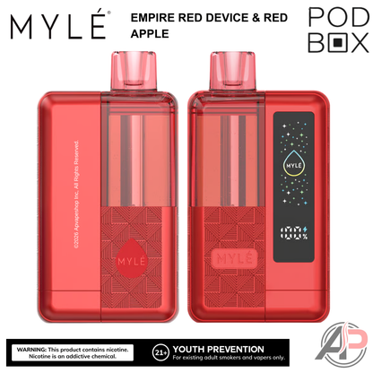 Myle Pod Box 35,000 Puffs Disposable Vape Device Kit