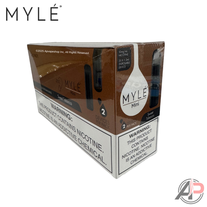 Myle Mini Disposable Vape Device Wholesale Box Sweet Tobacco