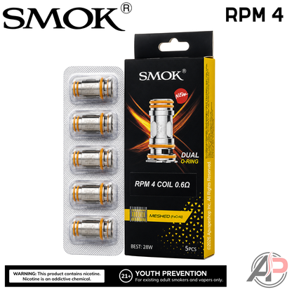 Smok RPM 4 Replacement Coils 5 Pack