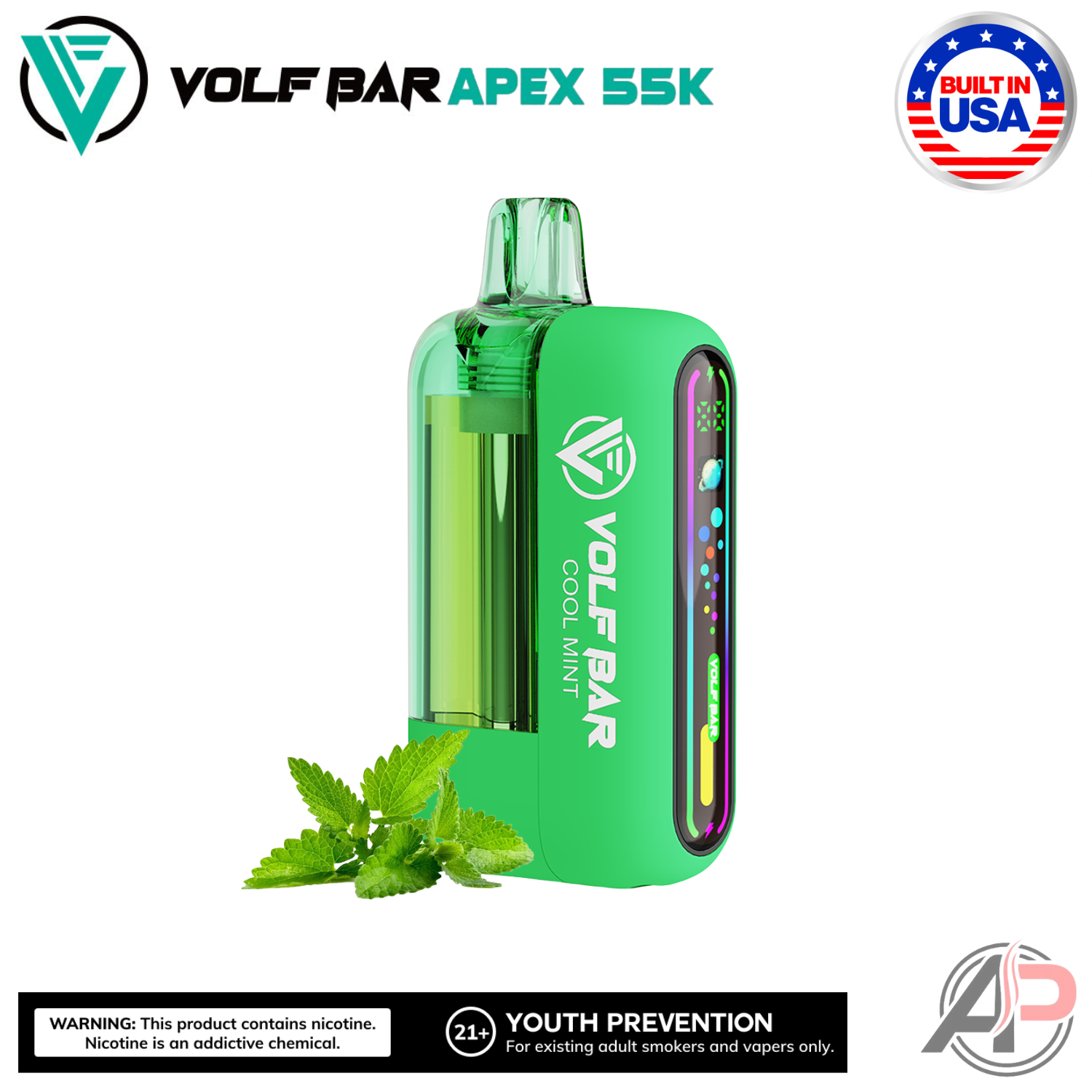 Volf Bar Apex 55,000 Puffs Disposable Vape Device