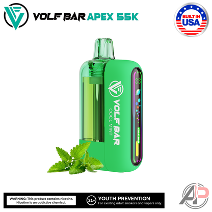 Volf Bar Apex 55,000 Puffs Disposable Vape Device