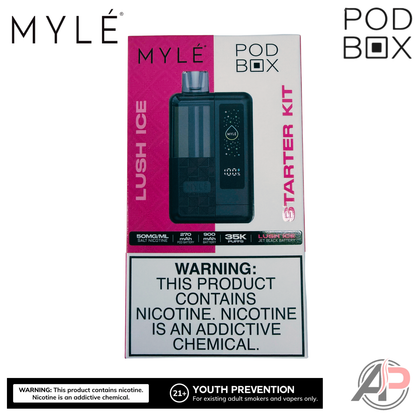 Myle Pod Box 35,000 Puffs Disposable Vape Device Kit