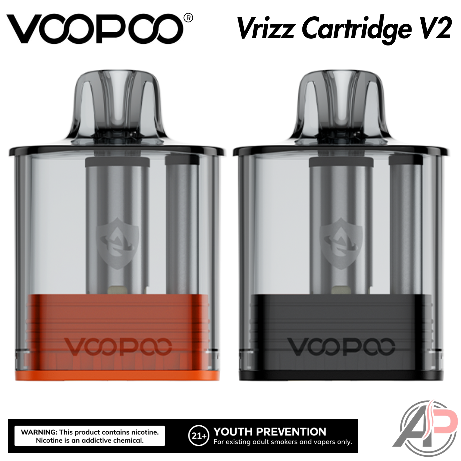 Voopoo Vrizz 2 Replacement Pod Cartridges 2 Pack Apvs Voopoo Vrizz 2 Replacement Pod Cartridges 2 Pack Apvs