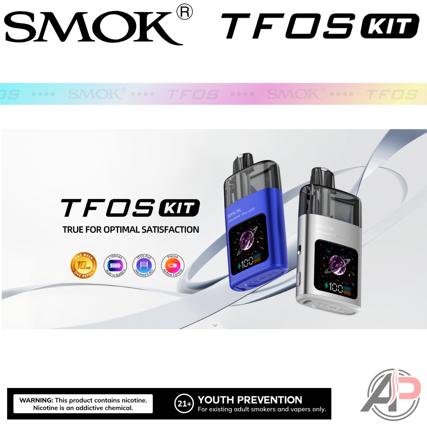 Smok TFOS Pod System Starter Kit Device