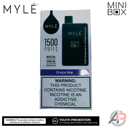 Myle Mini Box 1500 Puffs Disposable Vape Device