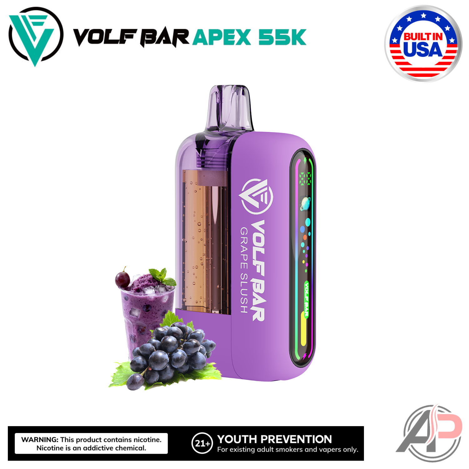 Volf Bar Apex 55,000 Puffs Disposable Vape Device